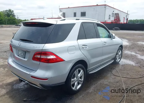 2014 Mercedes-Benz Ml 350 Bluetec 4Matic из США, поврежденный, VIN 4JGDA2EBXEA427008
